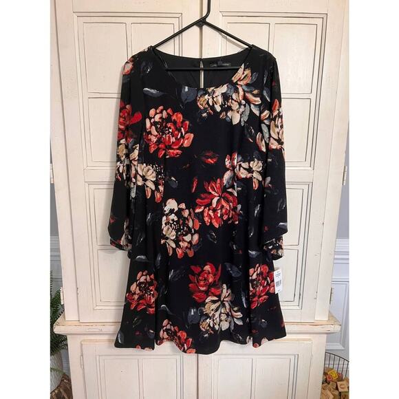 NWT Chris McLaughlin size 18 long sleeve dress - Picture 1 of 3